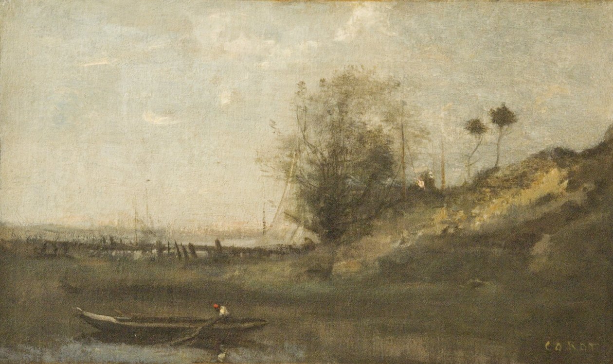 Normande Stade av Jean Baptiste Camille Corot
