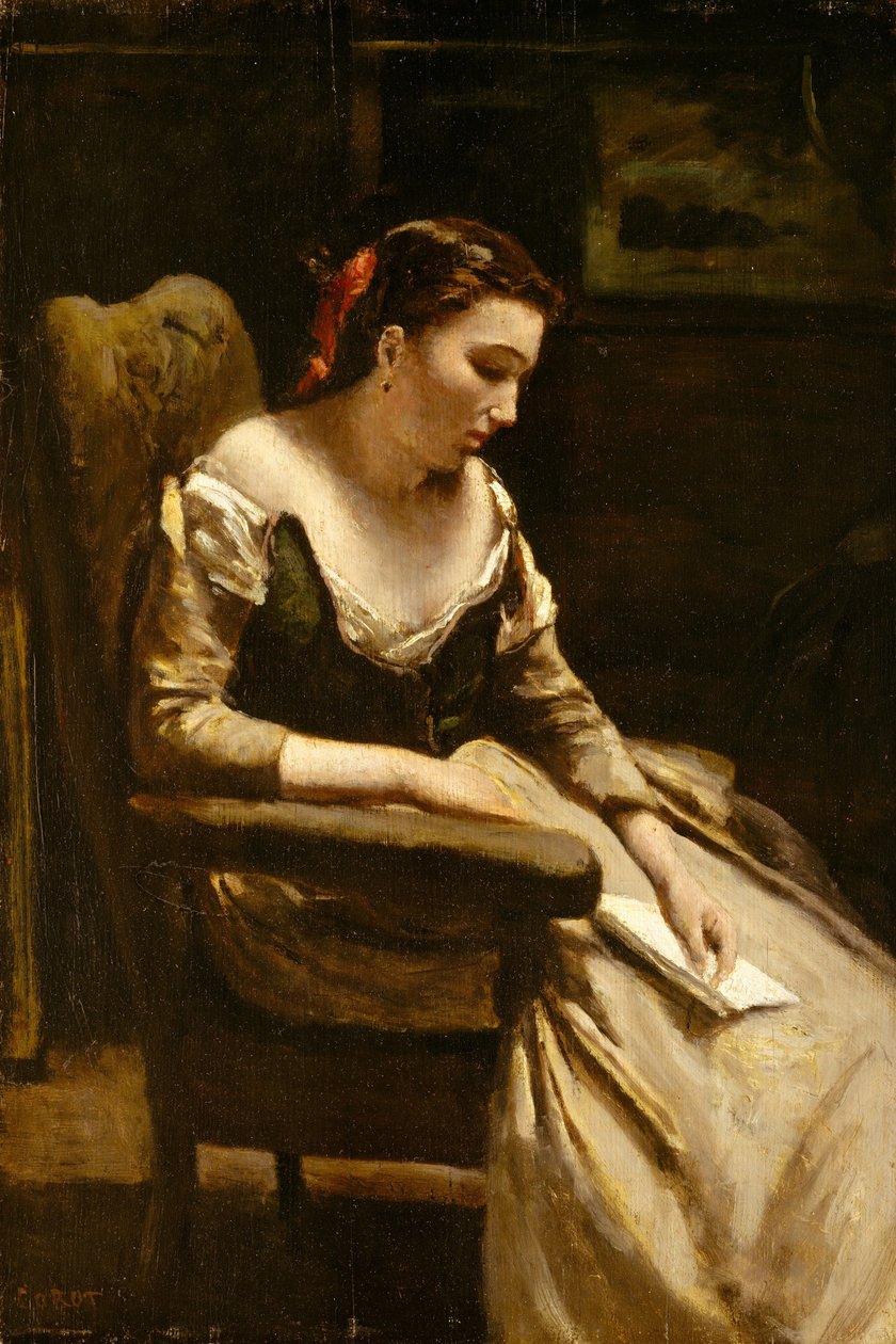 Brevet av Jean Baptiste Camille Corot