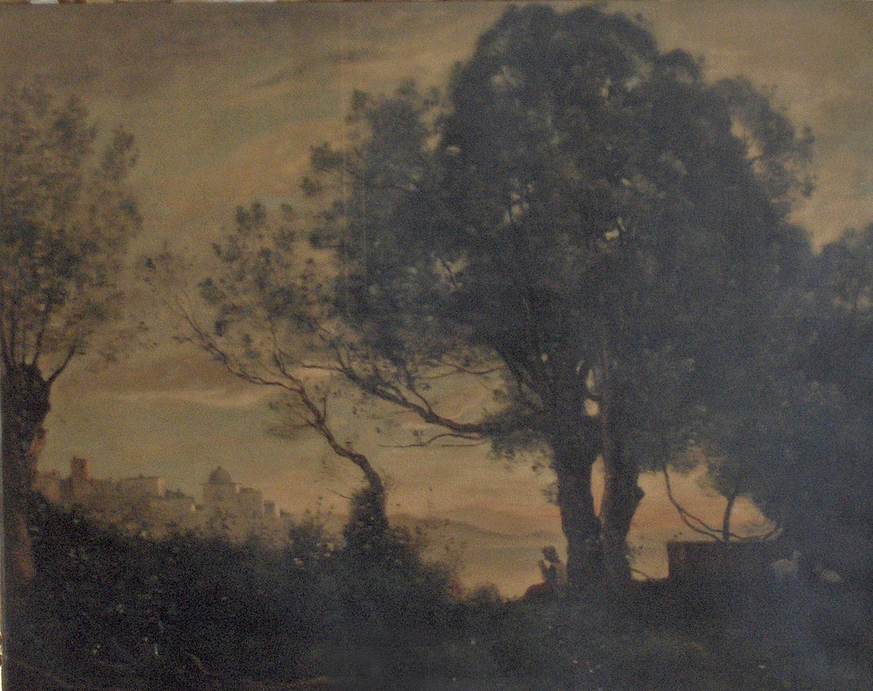 Landskap av Jean Baptiste Camille Corot
