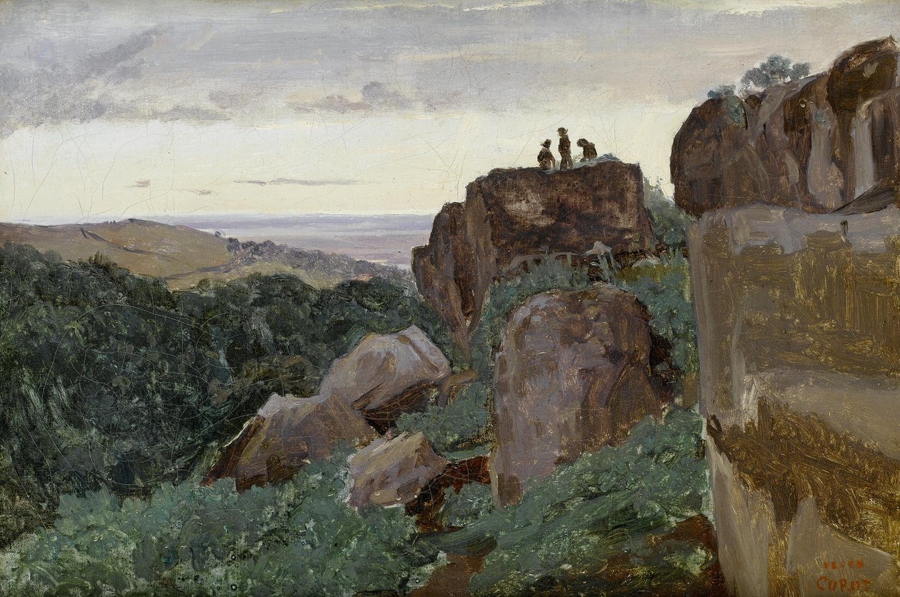 Marino av Jean Baptiste Camille Corot