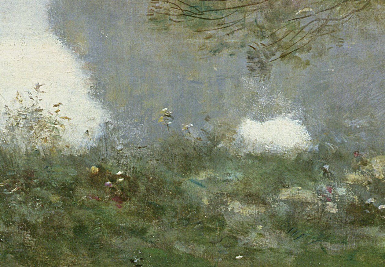 Souvenir de Mortefontaine, 1864 (detalj av 205425) av Jean Baptiste Camille Corot