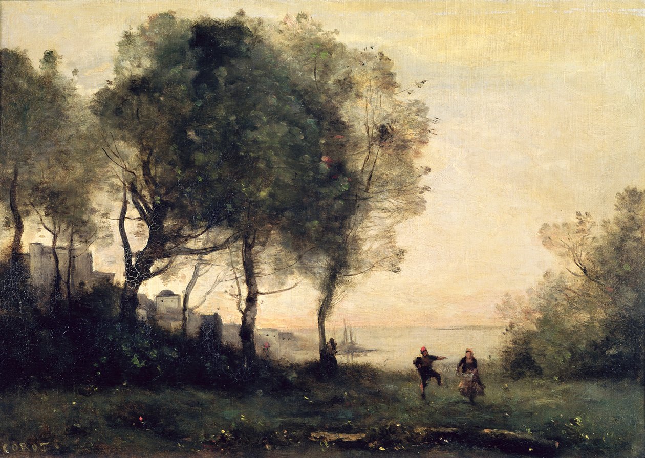 Suvenir fra Italia av Jean Baptiste Camille Corot