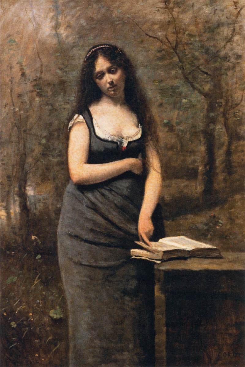 Valleda av Jean Baptiste Camille Corot