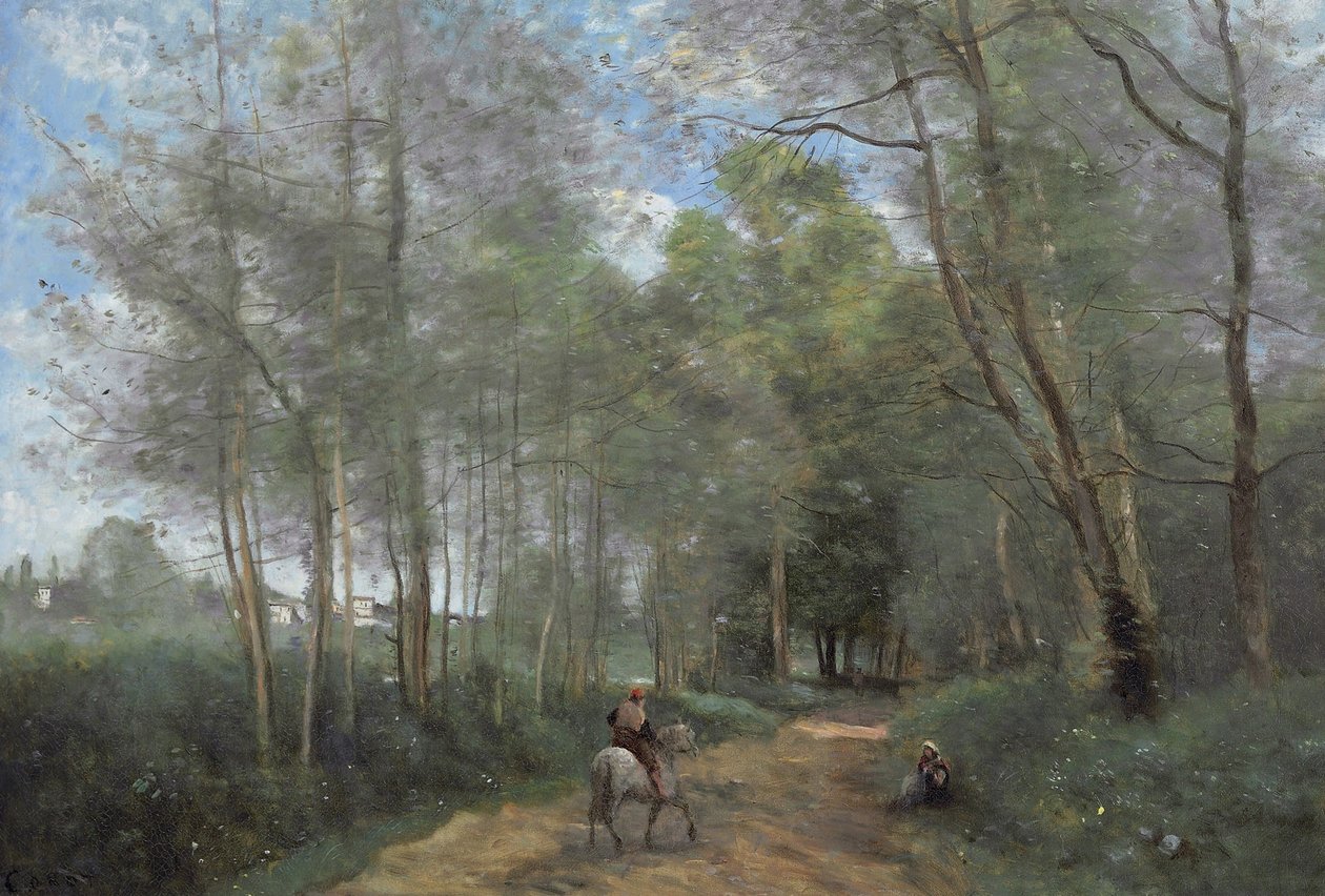 Byen Avray av Jean Baptiste Camille Corot