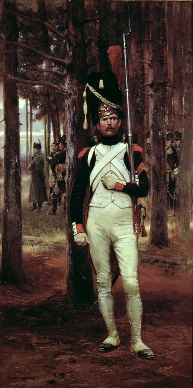 Grenadervakt av Jean Baptiste Edouard Detaille