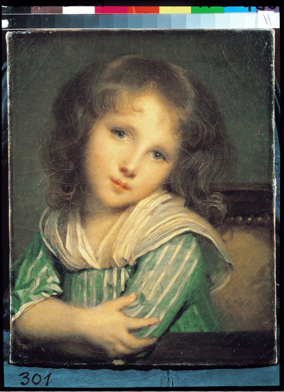 Jenta ved vinduet av Jean Baptiste Greuze