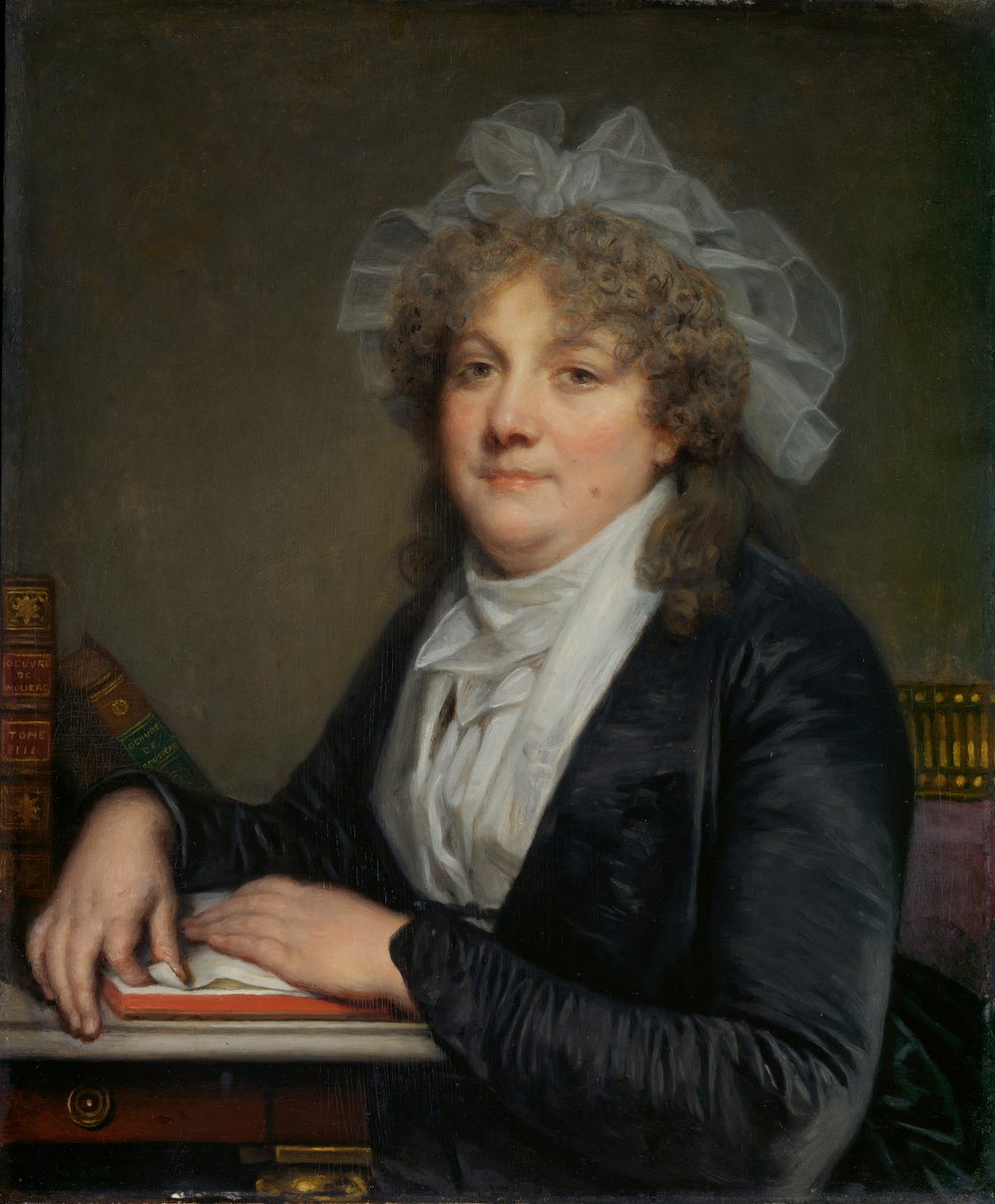Madame Jean-Baptiste Nicolet, senere 1780-tallet av Jean Baptiste Greuze