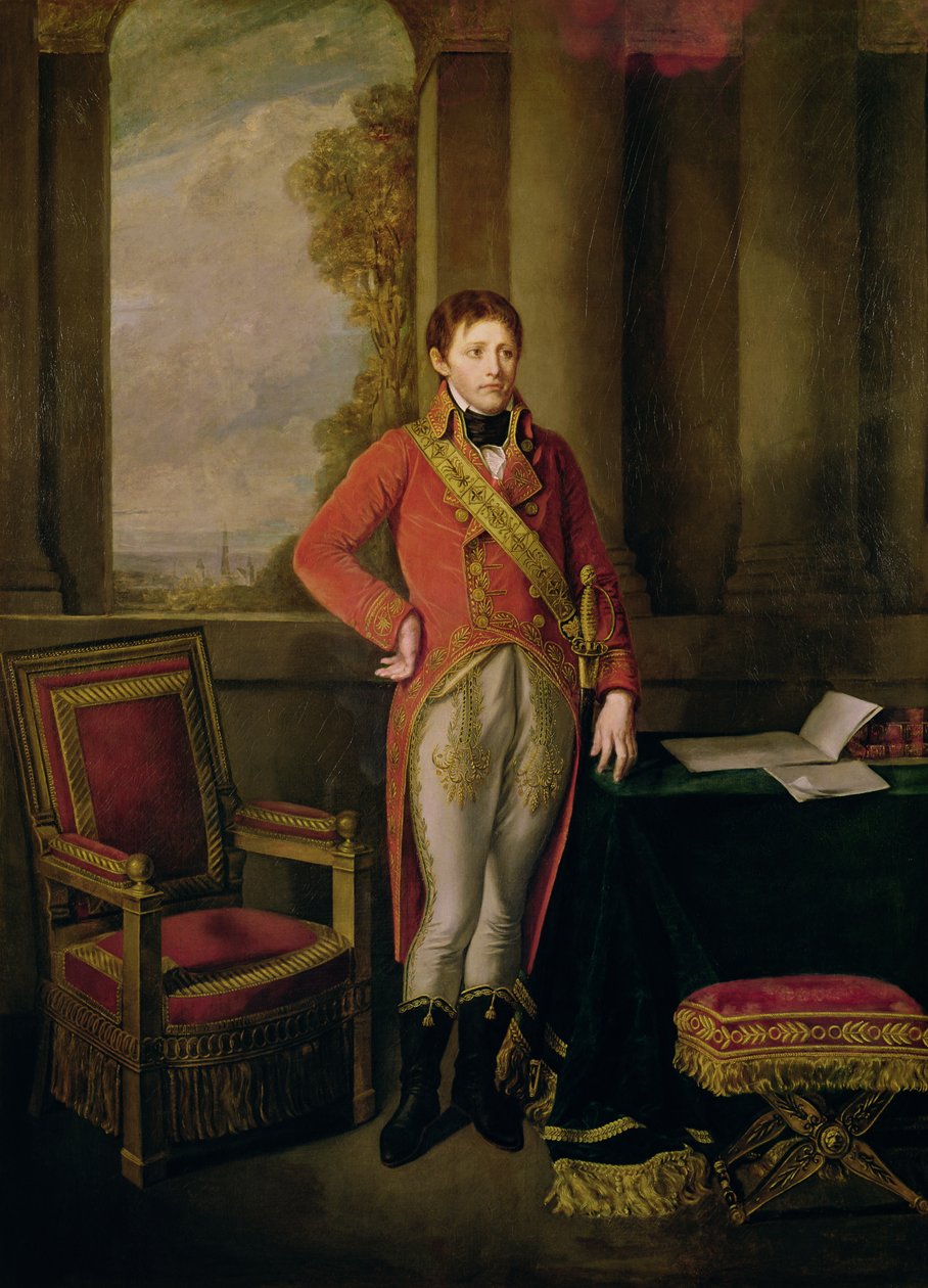 Napoleon Bonaparte (1769-1821) som første konsul, 1799-1805 av Jean Baptiste Greuze