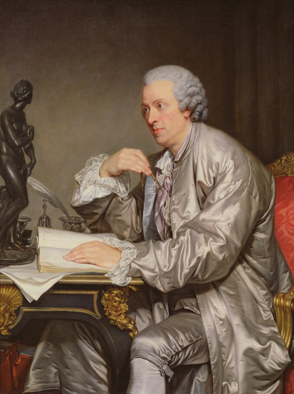 Portrett av Claude-Henri Watelet (1718-86) 1763-65 av Jean Baptiste Greuze