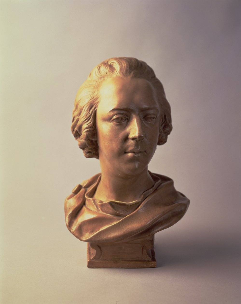 Prins Charles Edward Stuart (1720-88), ca. 1748 (gips) av Jean Baptiste II Lemoyne