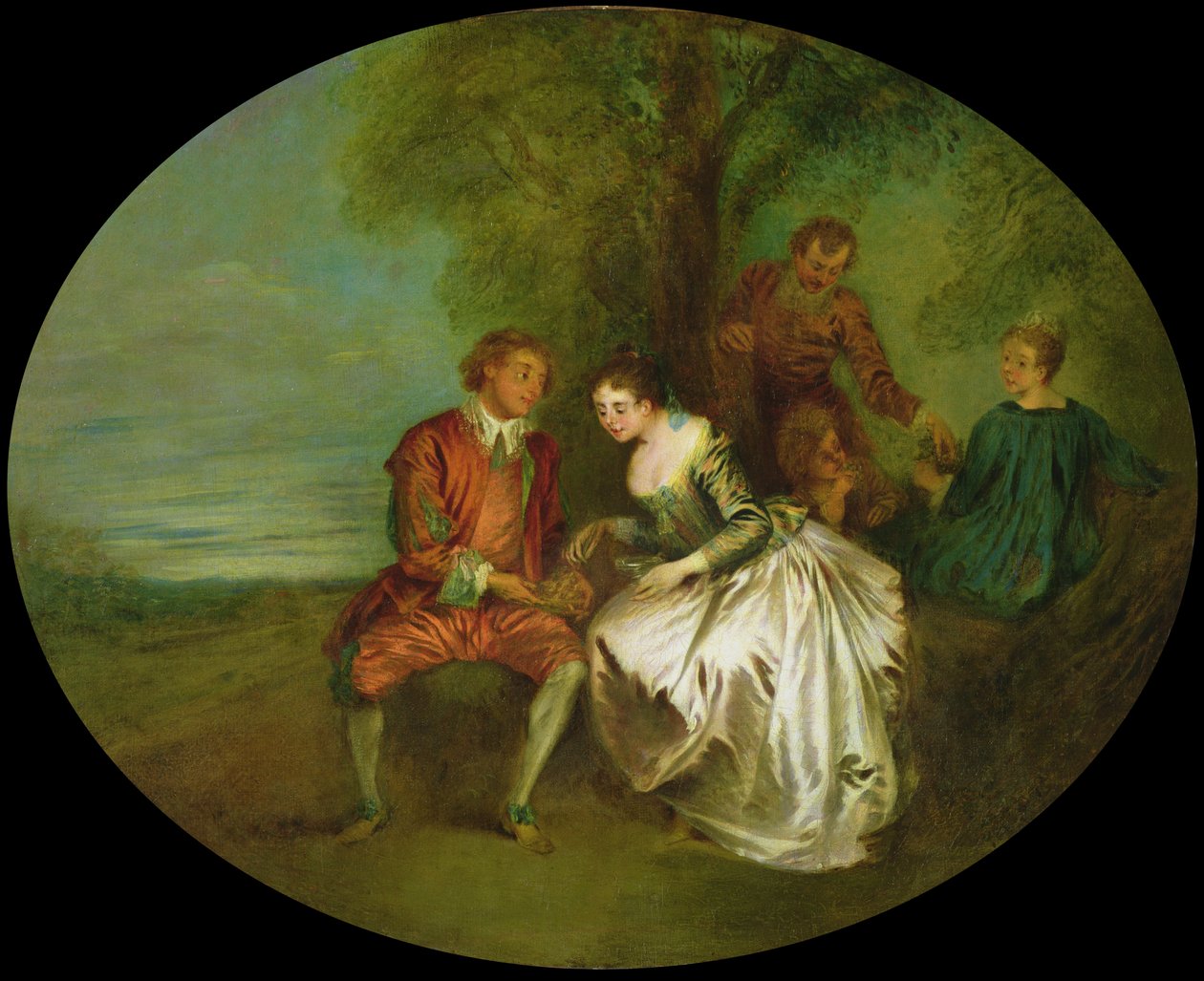 Fugleneseren av Jean Baptiste Joseph Pater