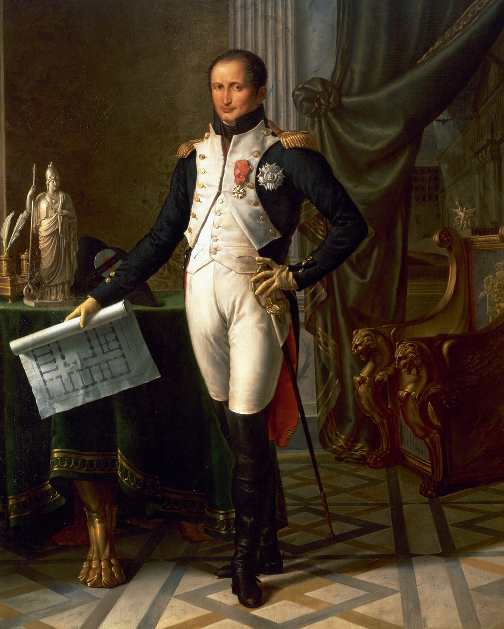 Joseph I Bonaparte av Jean Baptiste Joseph Wicar