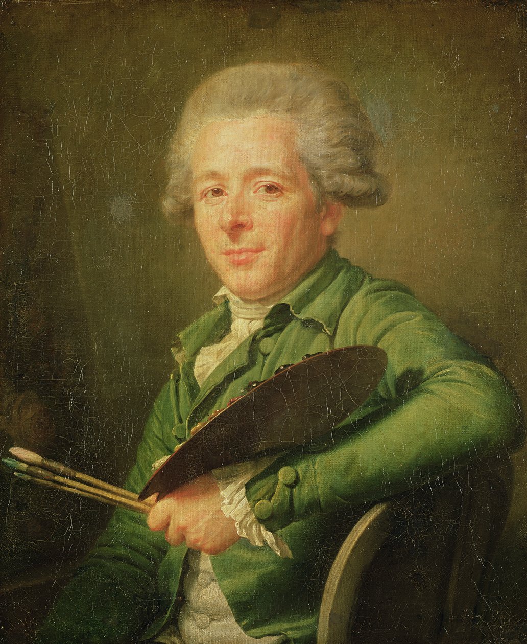 Selvportrett av Jean Baptiste Le Prince
