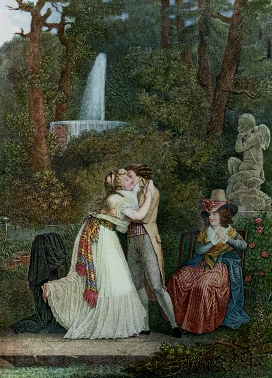 Julie, eller kjærlighetens første kyss av Jean Baptiste Mallet