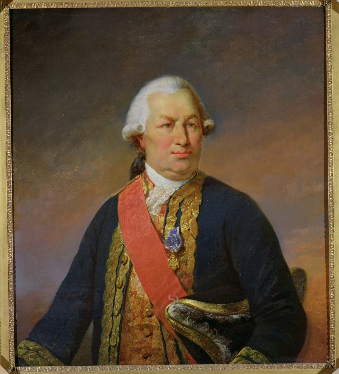 Francois-Joseph-Paul (1722-88) greve av Grasse, 1842 av Jean Baptiste Mauzaisse