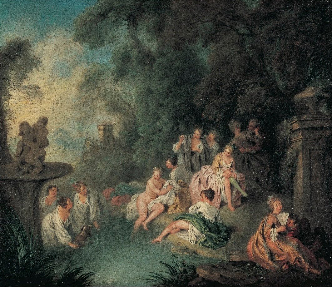 Badende av Jean Baptiste Pater