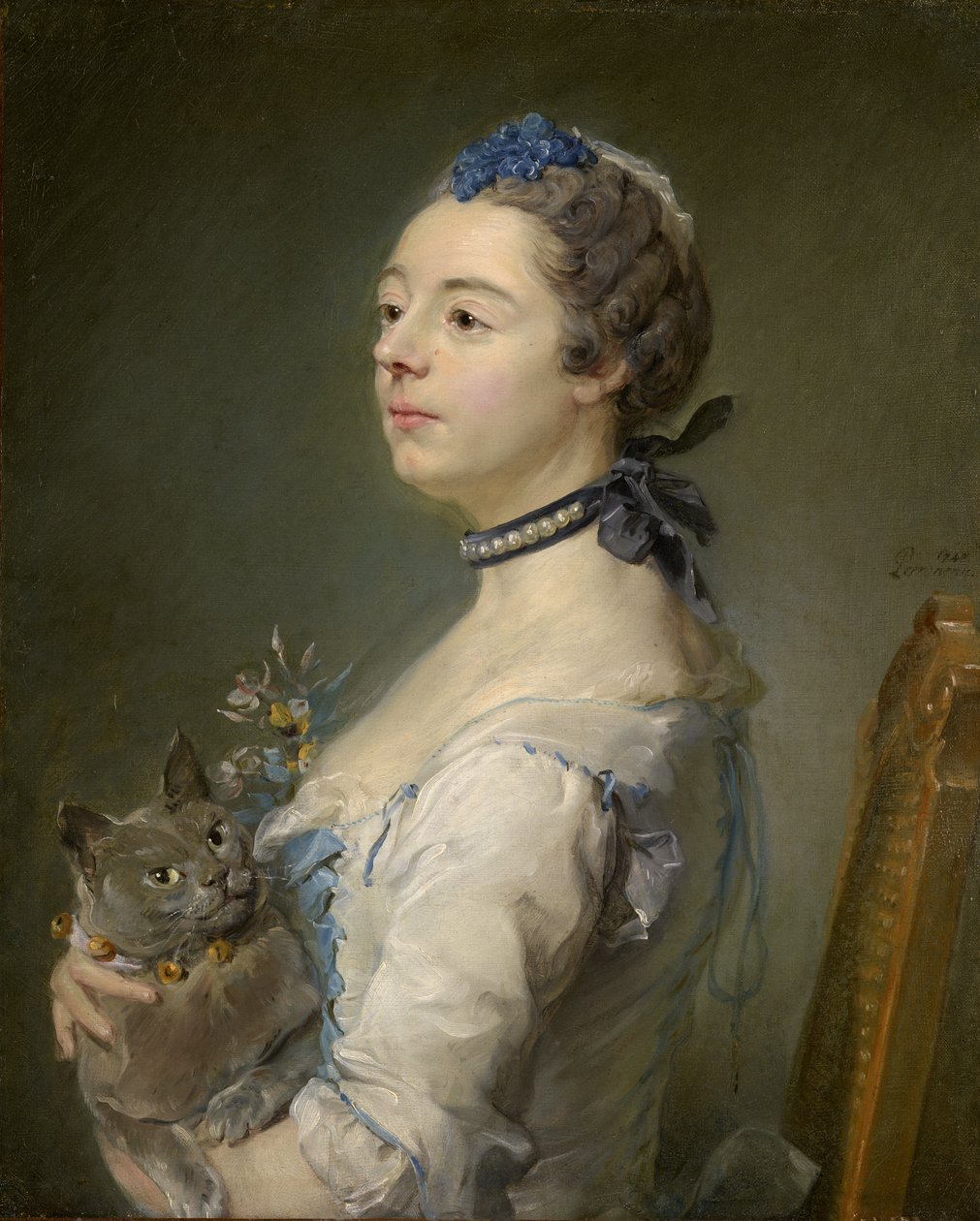 Magdaleine Pinceloup de la Grange, née de Parseval av Jean Baptiste Perronneau
