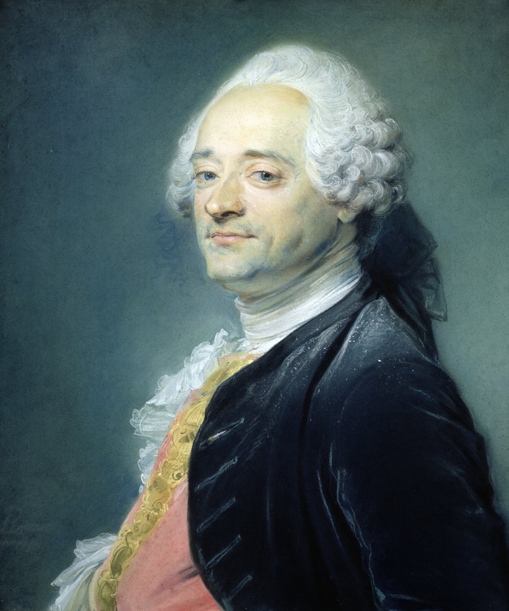 Portrett av Maurice Quentin de la Tour (1704-88), 1750 (pastell på papir) av Jean Baptiste Perronneau