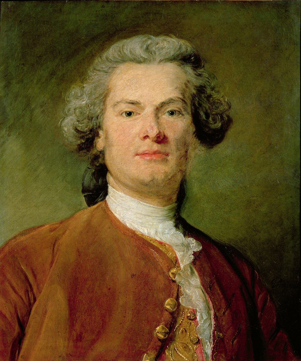 Selvportrett av Jean Baptiste Perronneau