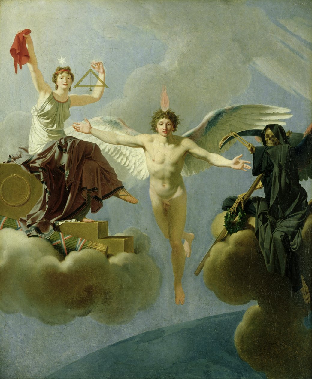 Frihet eller død, 1794-95 av Jean Baptiste Regnault