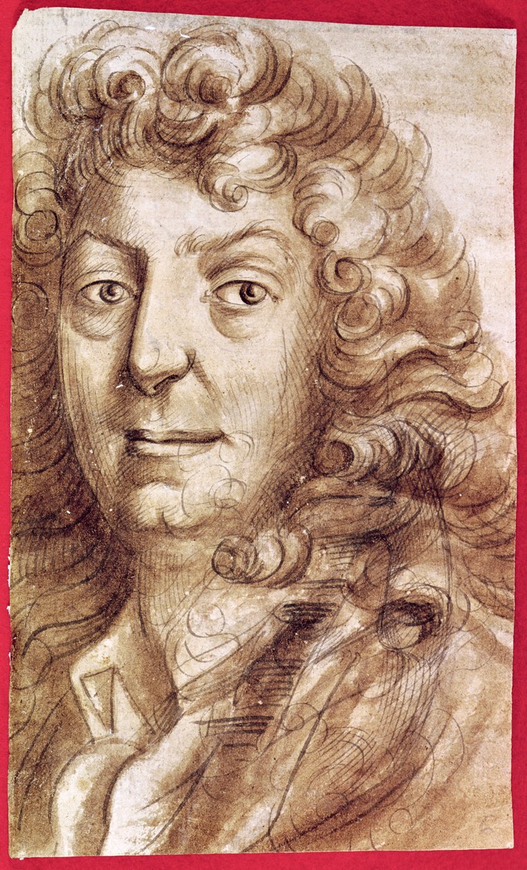Jean Racine (1639–99) av Jean Baptiste Santerre