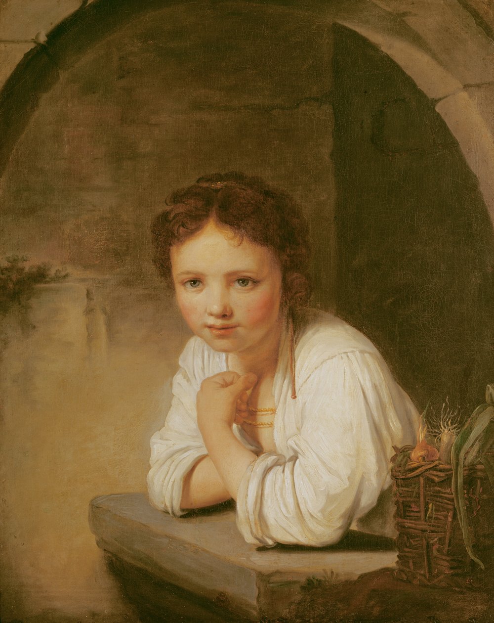 Den lille gartneren av Jean Baptiste Santerre