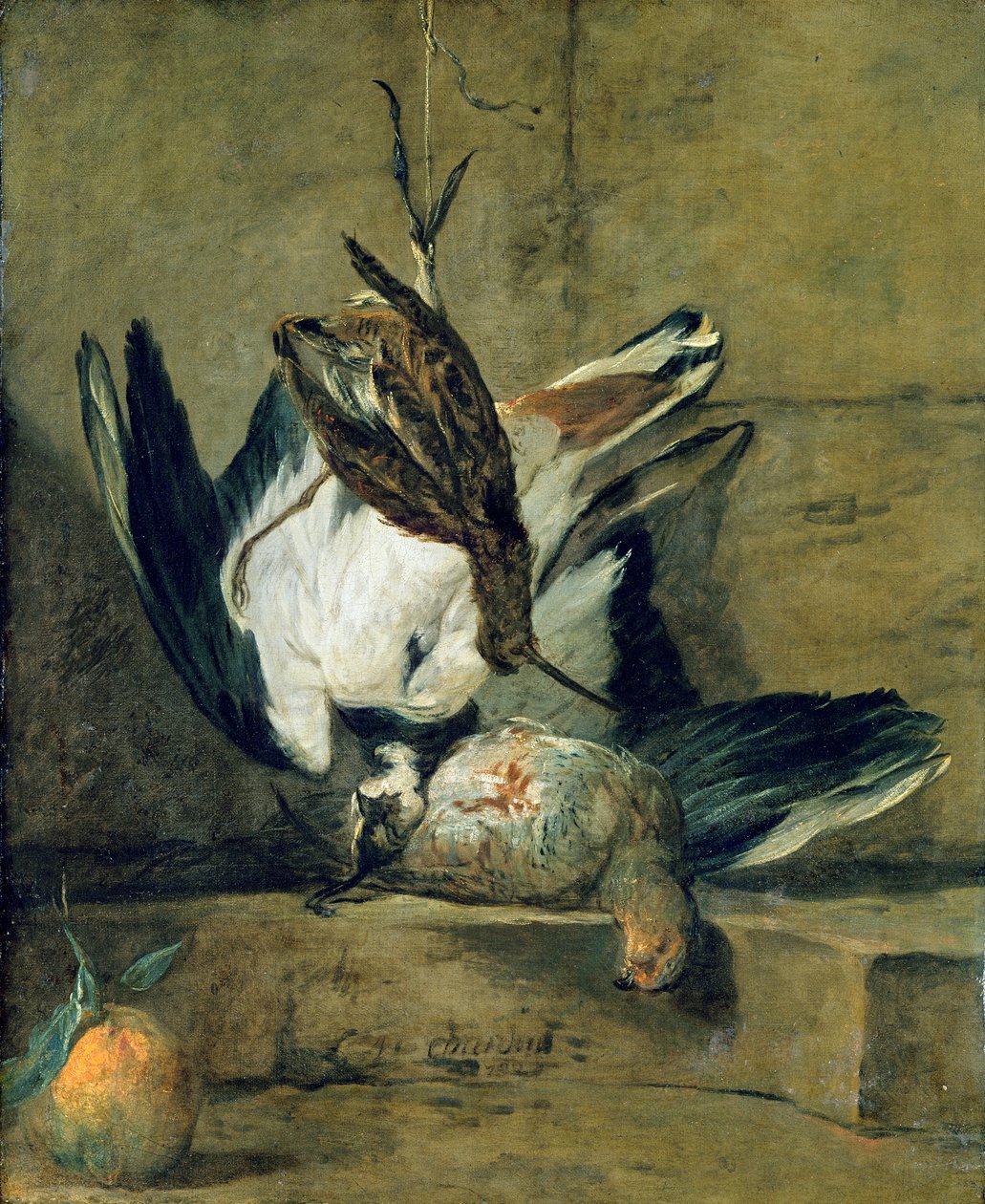 Stilleben, 1732 av Jean Baptiste Simeon Chardin