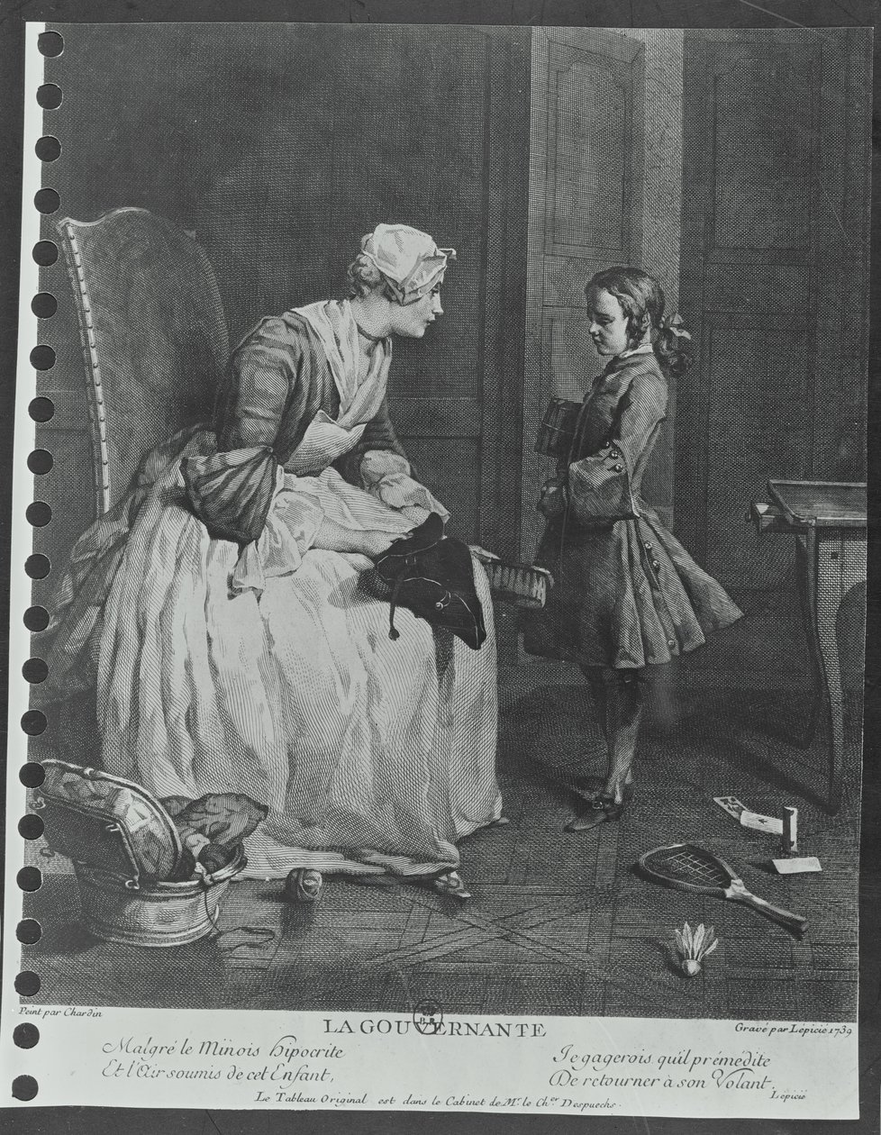 Guvernøren, 1739 av Jean Baptiste Simeon Chardin