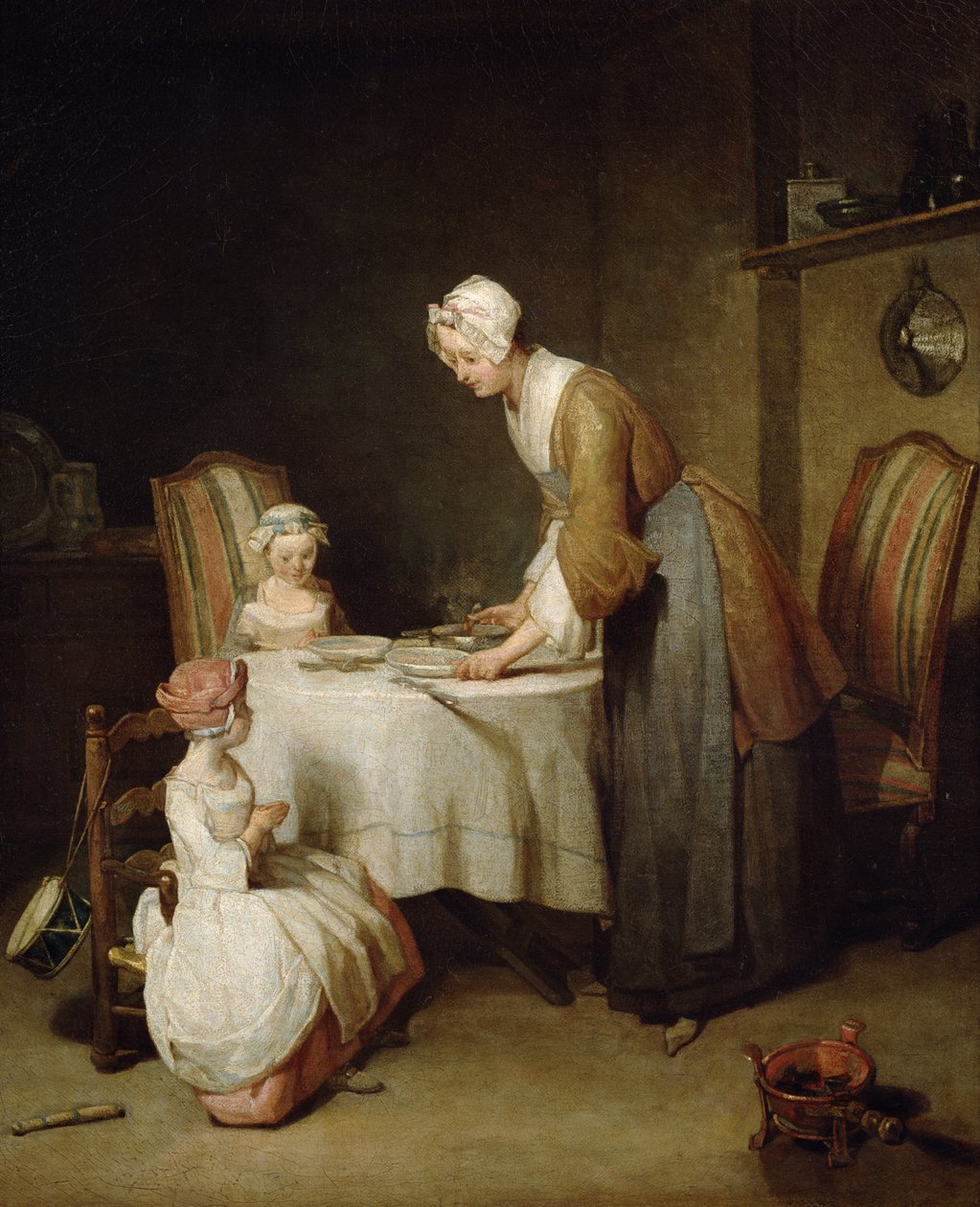 The Grace, 1740 (se også 68348) av Jean Baptiste Simeon Chardin