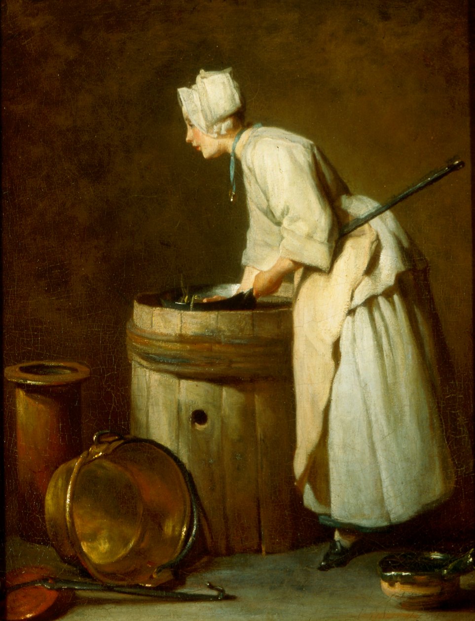 The Scullery Maid, 1738 av Jean Baptiste Simeon Chardin