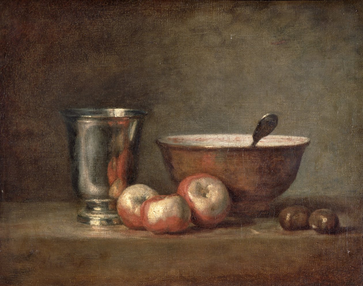 Sølvbegeret, ca. 1768 av Jean Baptiste Simeon Chardin