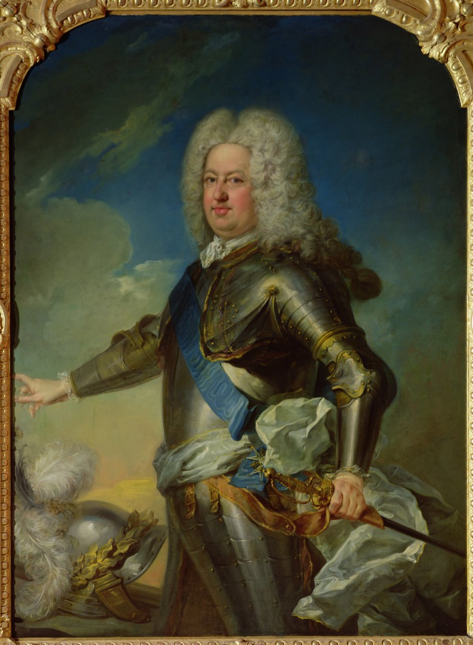 Portrett av Stanislas Lesczinski (1677-1766) konge av Polen av Jean Baptiste van Loo