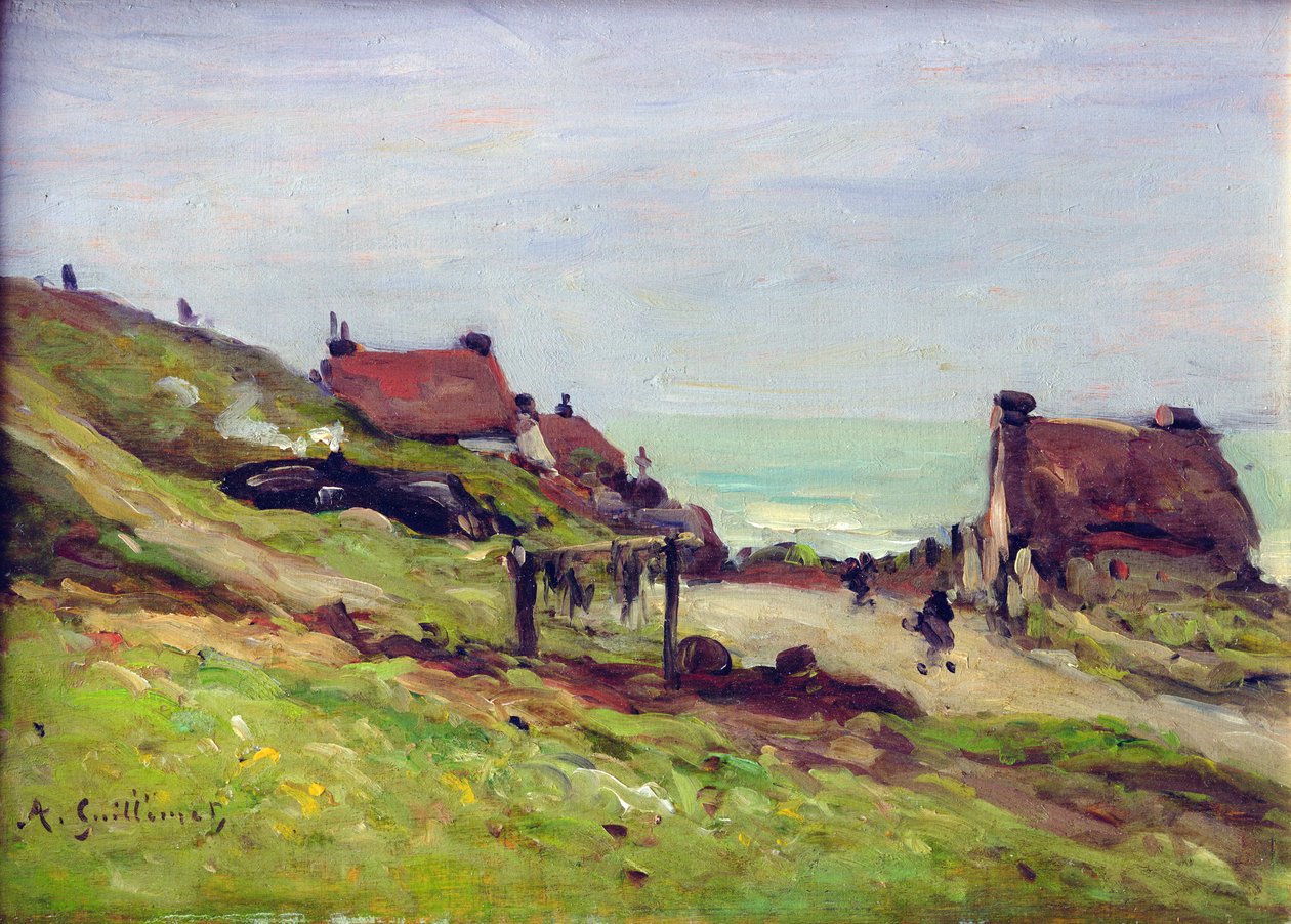 Landskap av Jean Baptiste Antoine Guillemet