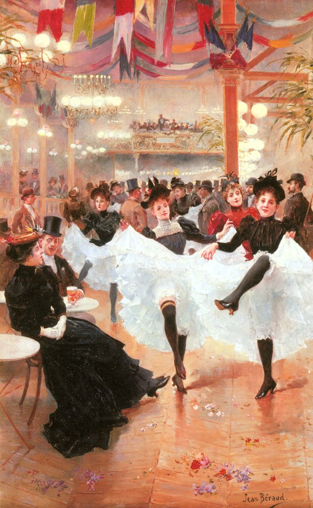 Cafe de Paris av Jean Beraud