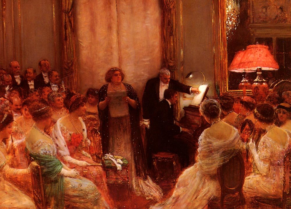 Tegn av Jean Beraud