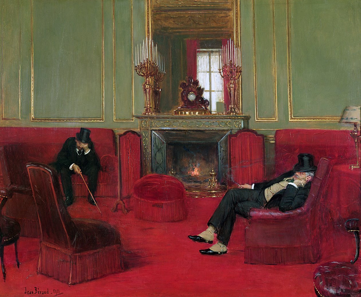 Klubben, 1911 av Jean Beraud