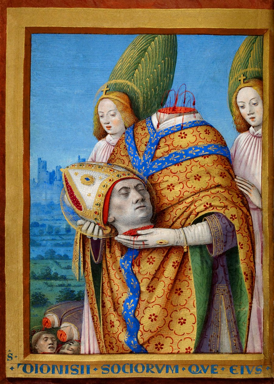Timer for parisisk opplevelse, Dis Heures de Charles VIII av Jean Bourdichon