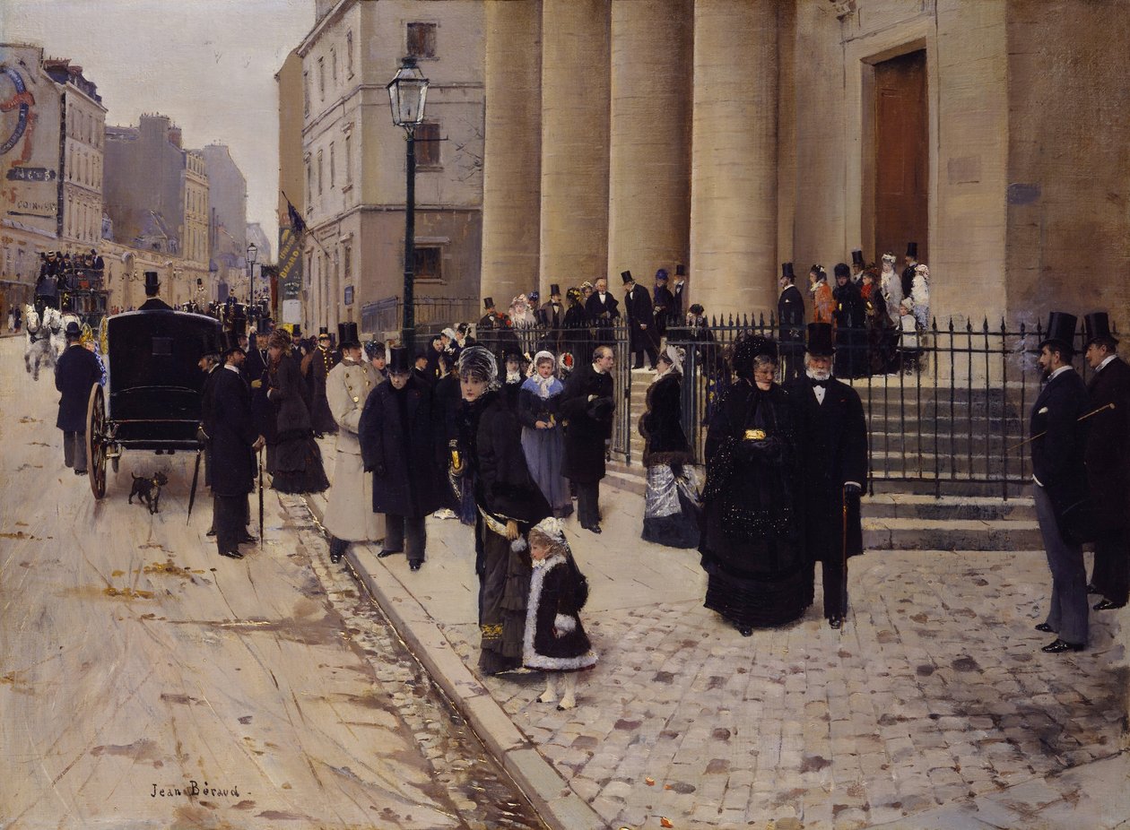 Kirken Saint-Philippe-du-Roule, Paris av Jean Beraud