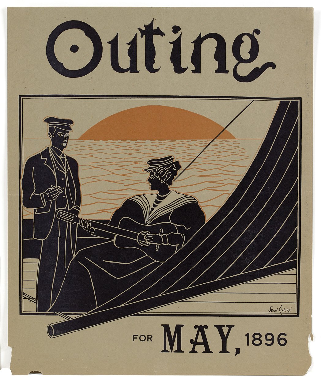 Utflukt, for mai, 1896, 1896 (trykk) av Jean Carré