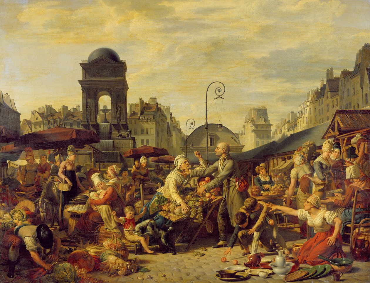 De uskyldiges mars, ca. 1814 av Jean Charles Tardieu