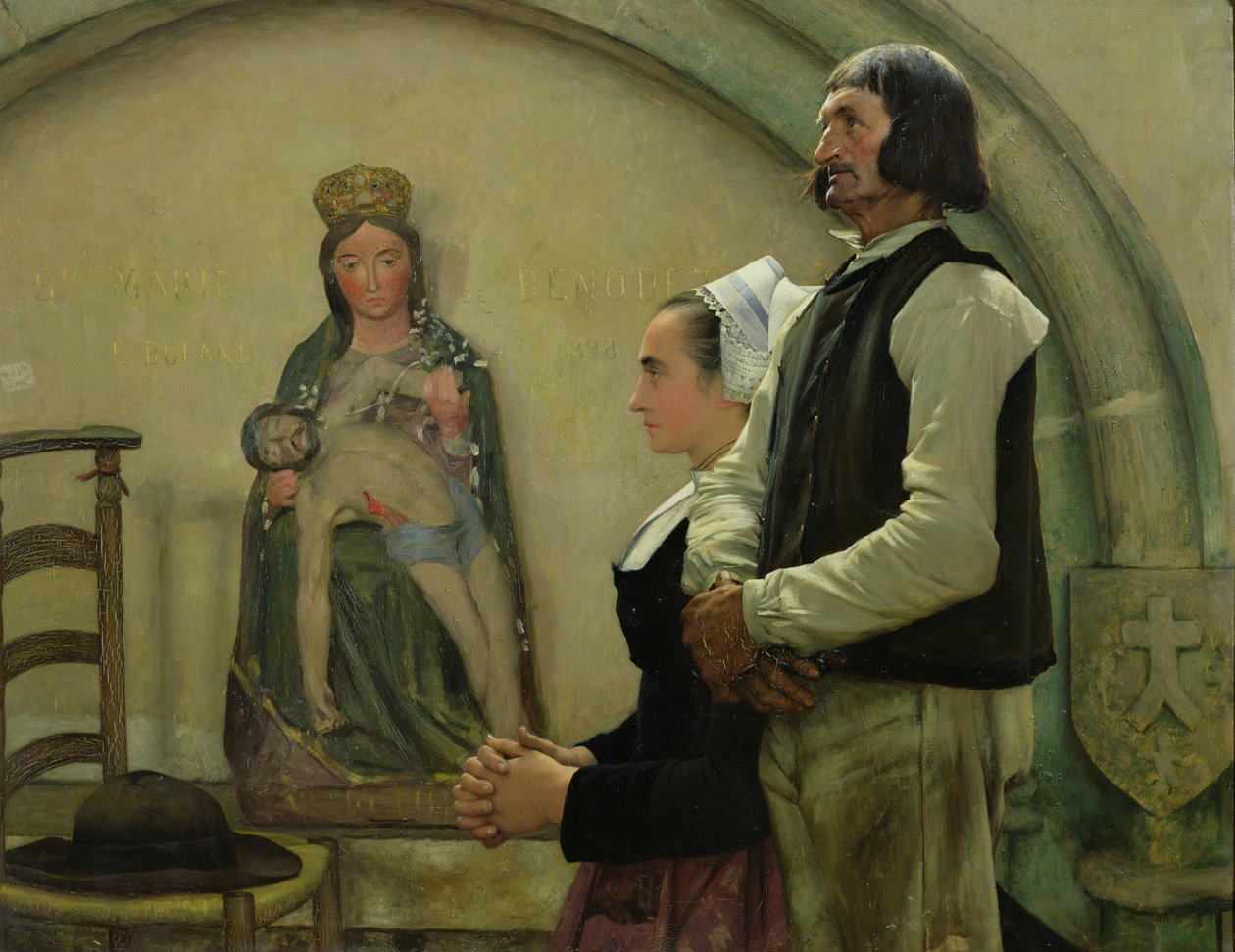 Besøkte jomfruen av Benodet, 1898 av Jean Eugene Buland