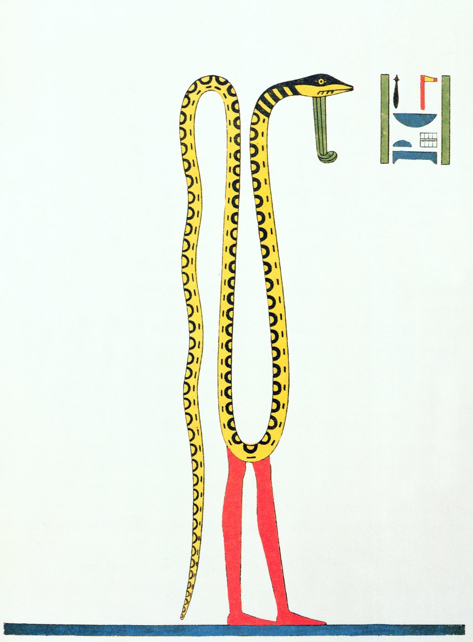 Symbol for Chnouphis eller Kneph, en av formene til Amon fra 