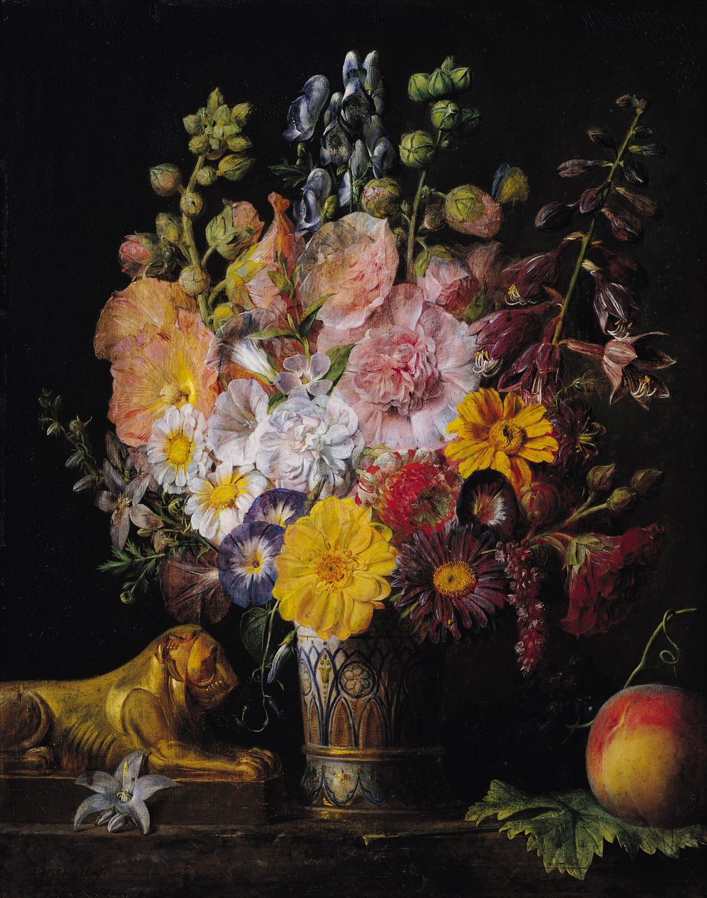 Blomster av Jean Francois Garneray