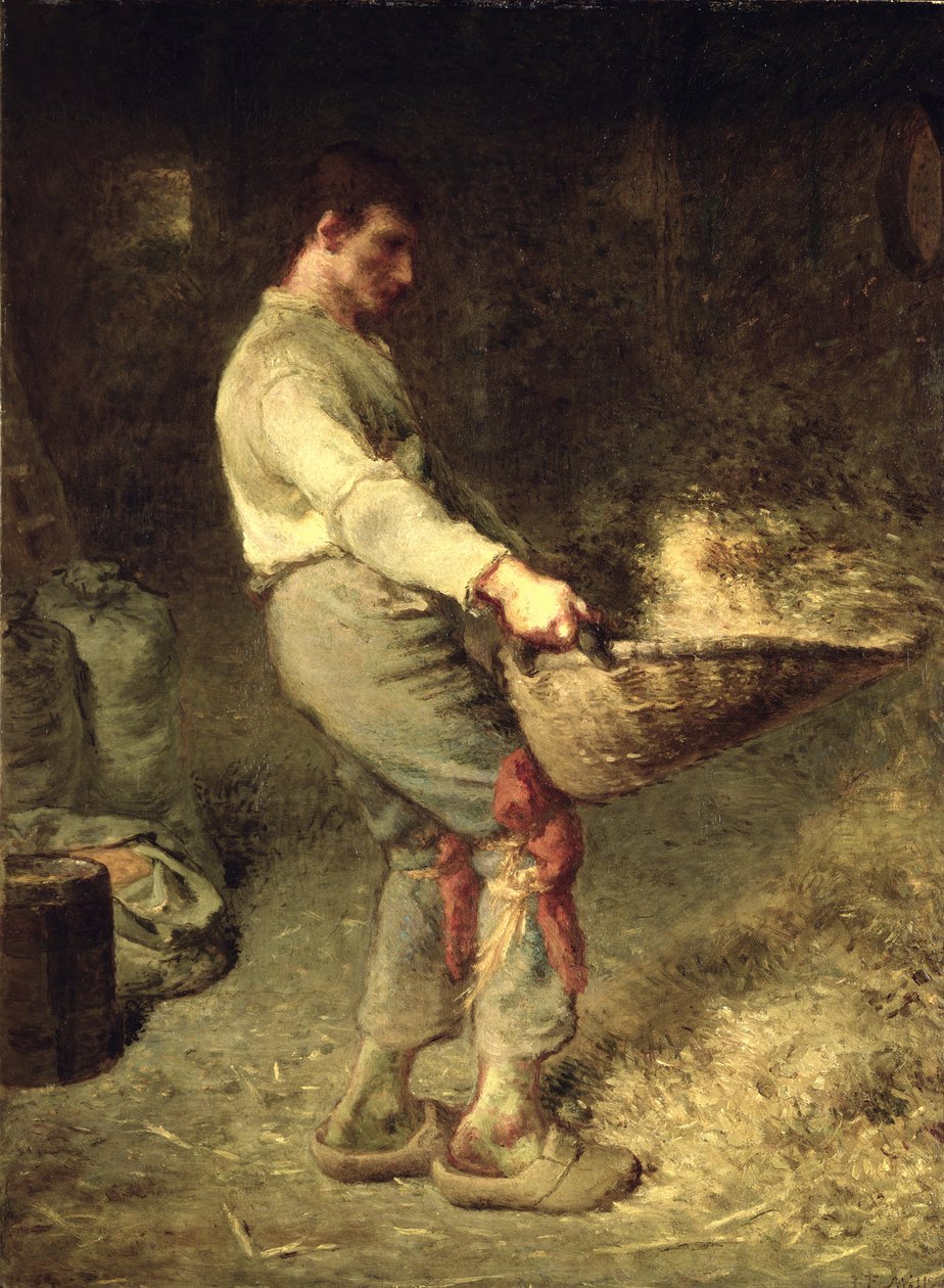 En vinner, 1866-68 av Jean Francois Millet