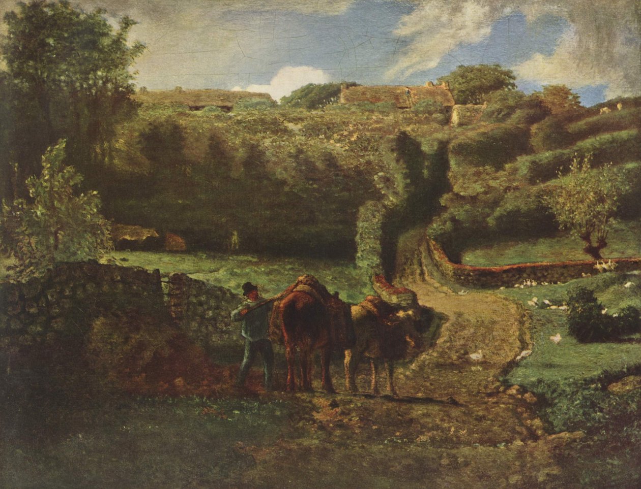 Grenda Cousin nær Gréville av Jean Francois Millet