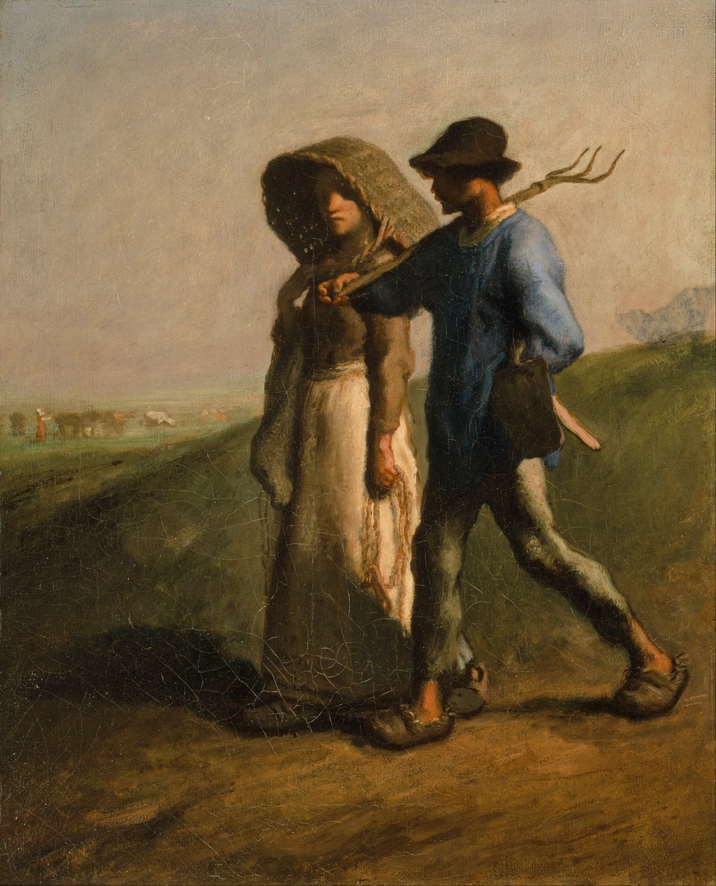 Går på jobb av Jean Francois Millet