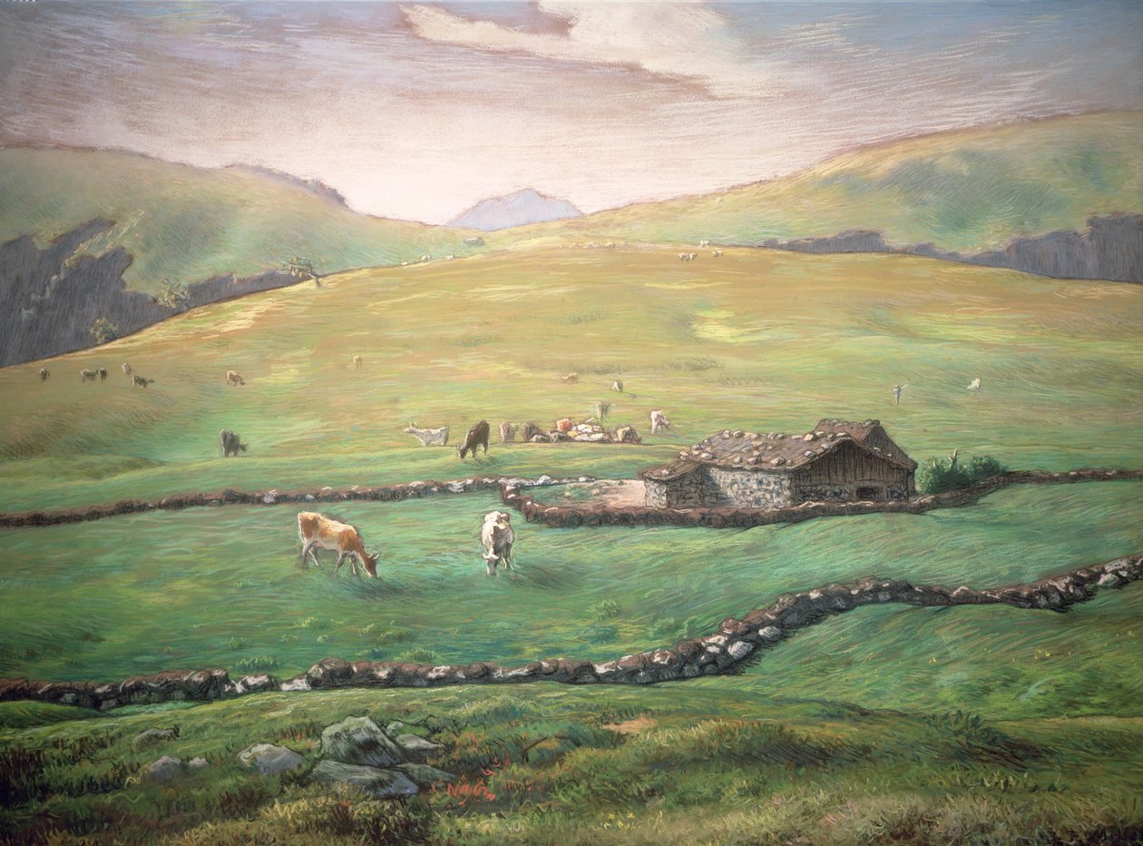 Beite i Vogesene av Jean Francois Millet