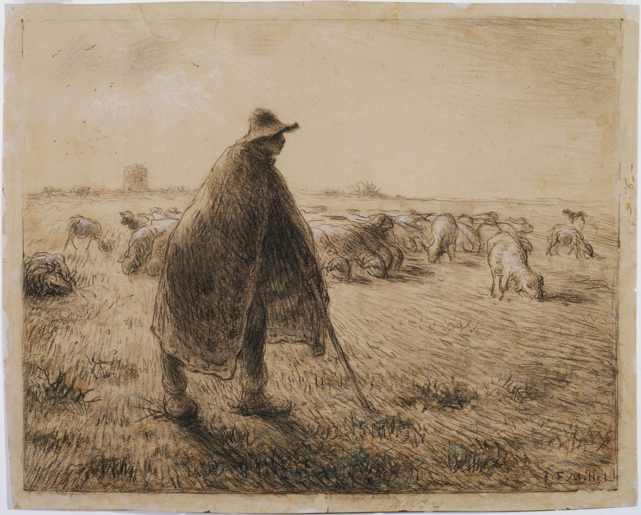 Hyrden av Jean Francois Millet