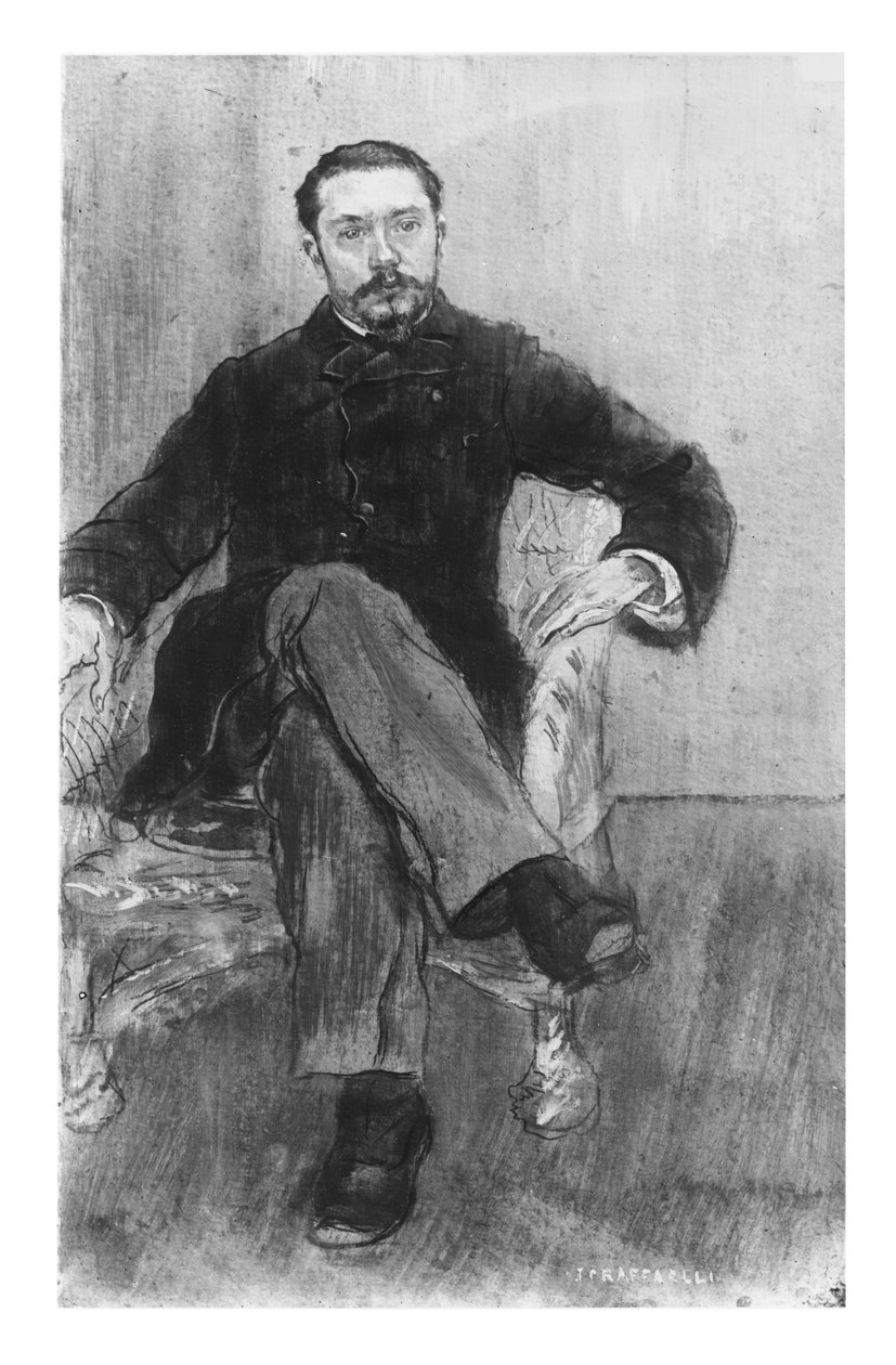 Gustave Geffroy, 1884 av Jean Francois Raffaelli