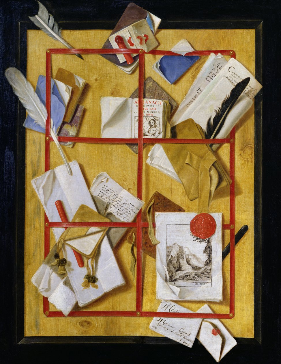 Optisk illusjon av Jean Francois de Le Motte
